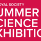 White text against red background reading Royal Society Summer Science Exhibition