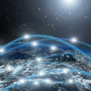 Abstract global network image - for decoration only