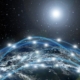 Abstract global network image - for decoration only