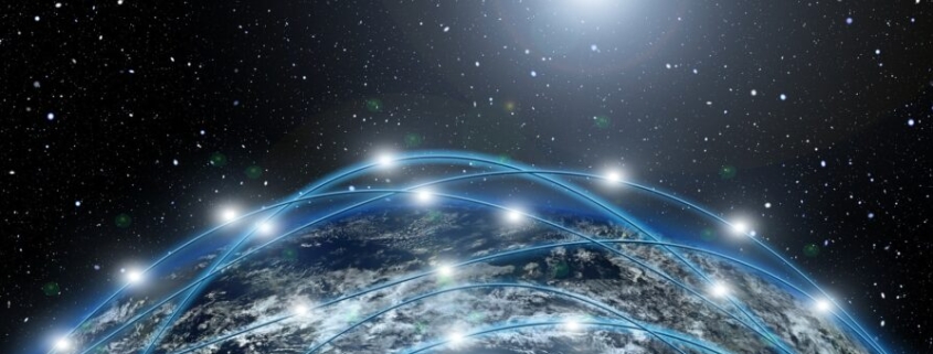 Abstract global network image - for decoration only