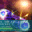 For decoration only. Abstract image, courtesy of Professor Mehul Malik at Heriot-Watt University. The image is a graphic representation of two photons that are bound together against a backdrop of light. At the bottom of the image there is a banner with practical information about the event, including the title, date and venue.