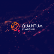 For decoration only. Banner showing the EU Quantum Flagship programme logo.